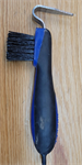 GREAT GRIP HOOF PICK W/BRUSH - ROYAL BLUE