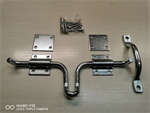 LARGE DROP DOOR LATCH ZINC PLATED