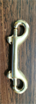 #161D 3 1/2^ DOUBLE END SNAP - BRASS