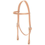 WEAVER HORIZONS BROWBAND HEADSTALL - GOLDEN BROWN