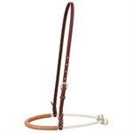 WEAVER LEATHER COVERED SINGLE ROPE NOSEBAND